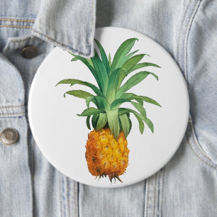 Ananas mönster knapp