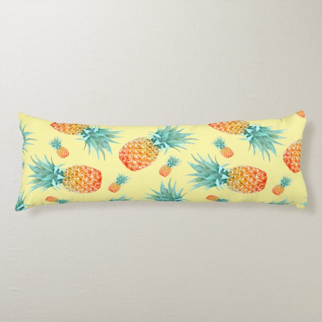 Ananas Mönster Kroppskudde (Framsidan)