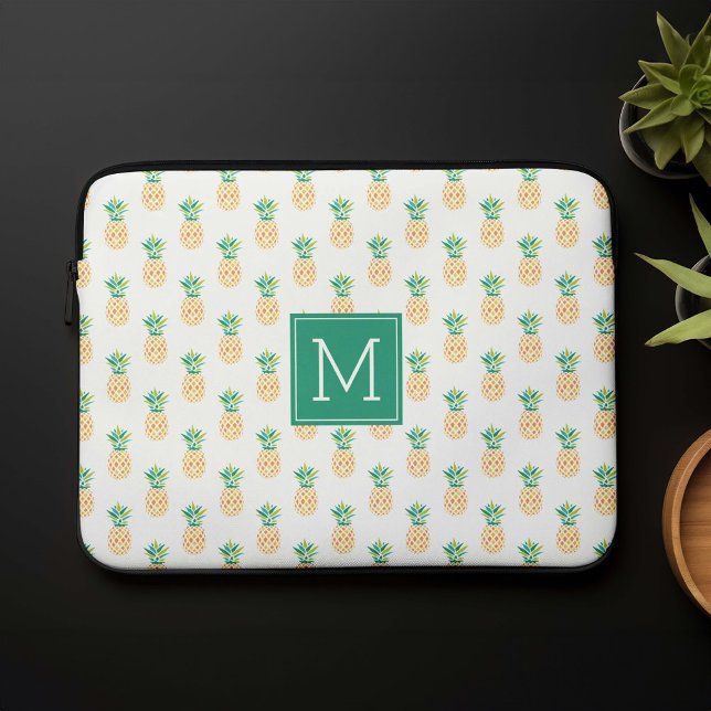 Ananas Mönster Laptop Fodral (Skapare uppladdad)