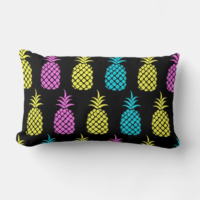 Ananas Mönster Lumbarkudde (Framsida)