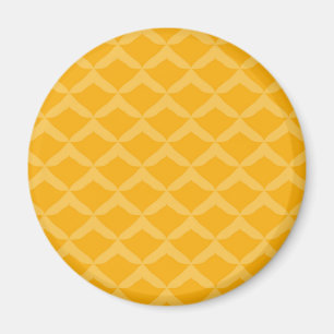 Ananas Mönster Magnet