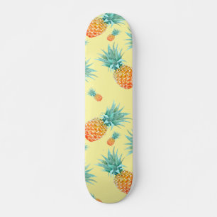 Ananas Mönster Mini Skateboard Bräda 18,5 Cm