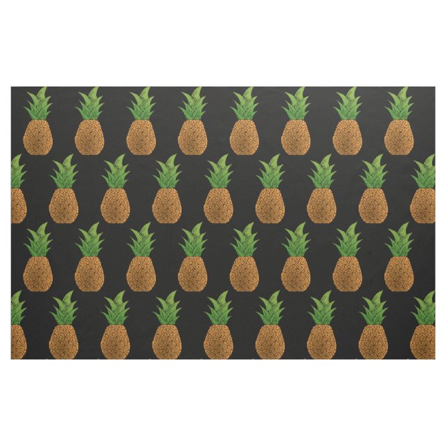 ananas mönster Thunder_Cove Tyg (Fat Quarter)