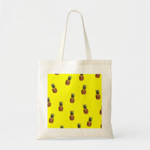 ananas mönster tygkasse