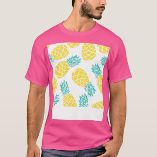 Ananas, Mönster, utskrift Ananas Frukt T Shirt