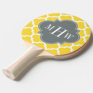 Ananas Moroccan #5, kol 3, första monogram Pingisracket