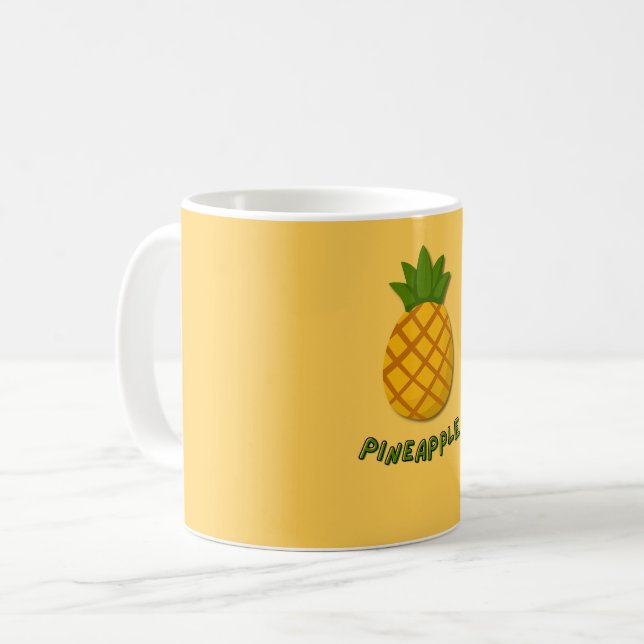 Ananas mugg  (Framsida vänster)