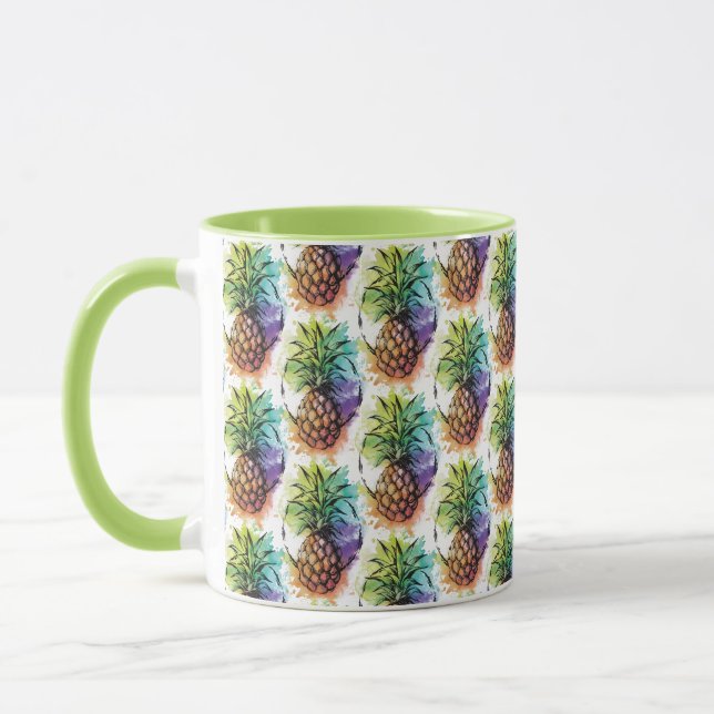 Ananas Mugg (Vänster)