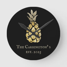 Ananas Namn Watercolor Stencil