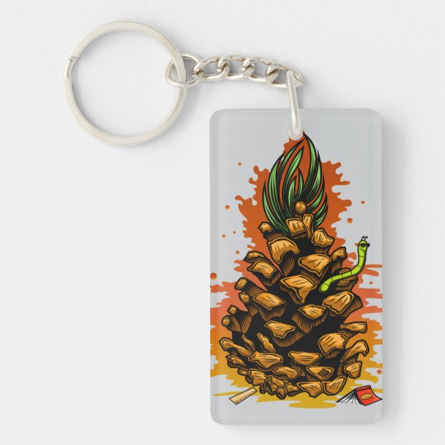 Ananas Nyckelring (Framsidan)