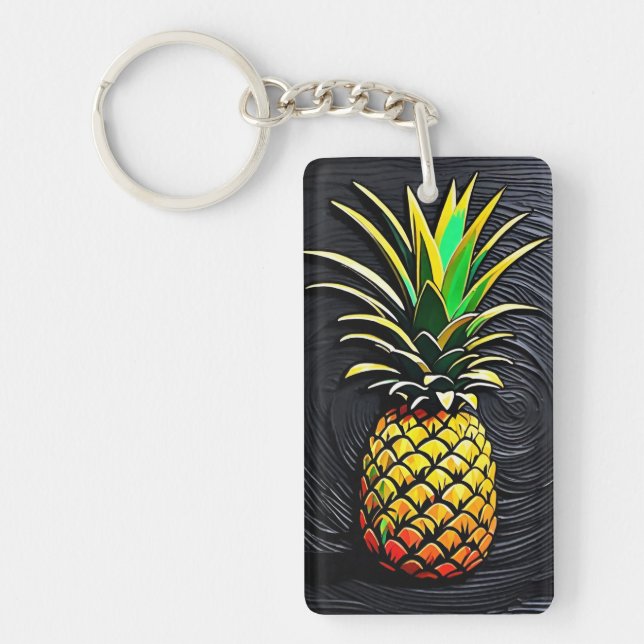 Ananas Nyckelring (Framsidan)