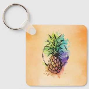 Ananas Nyckelring