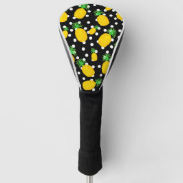 Ananas och dörrar Golfövertäckning Mönster design