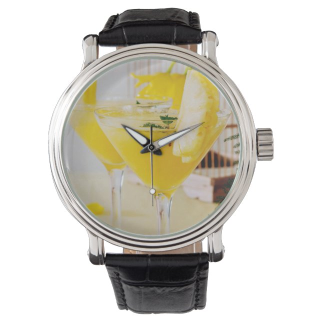 Ananas och ingefära Fresca cocktail Armbandsur (Framsida)