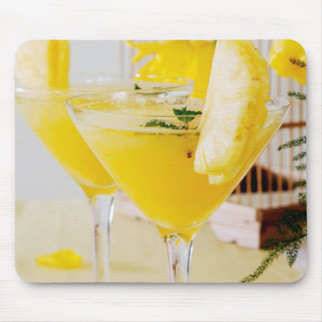 Ananas och ingefära Fresca cocktail Musmatta (Framsidan)
