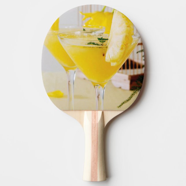 Ananas och ingefära Fresca cocktail Pingisracket (Framsidan)