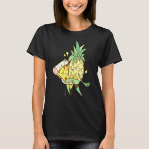 Ananas och Pizza Dancing Kärlek är Kärlek T Shirt