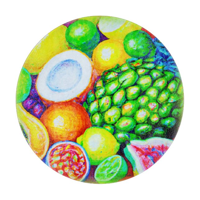 Ananas och tropiska frukter. Köp nu (Framsidan)