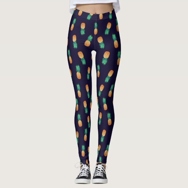 Ananas på flottan leggings (Framsida)