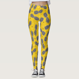 Ananas på Guld 2 Leggings