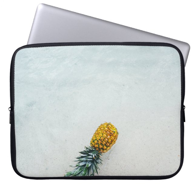 Ananas på kustland laptop fodral (Framsidan)