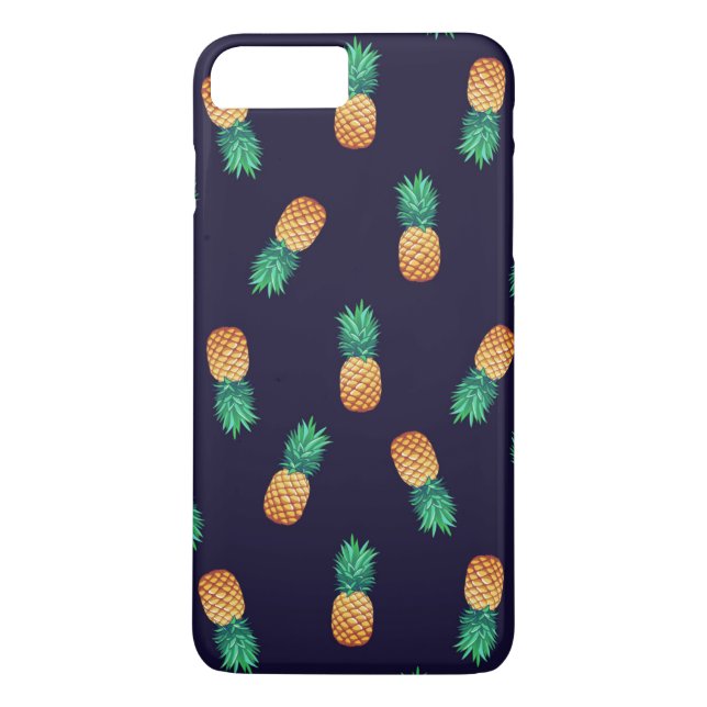 Ananas på marinen Case-Mate iPhone skal (Baksida)