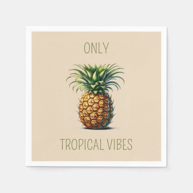 Ananas Pappersservett (Framsidan)