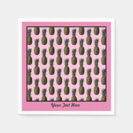 Ananas Pappra blöjor Pappersservett