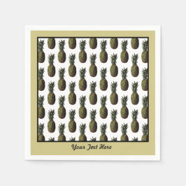 Ananas Pappra blöjor Pappersservett