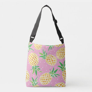 Ananas Paradise: Tropical Mönster Axelväska