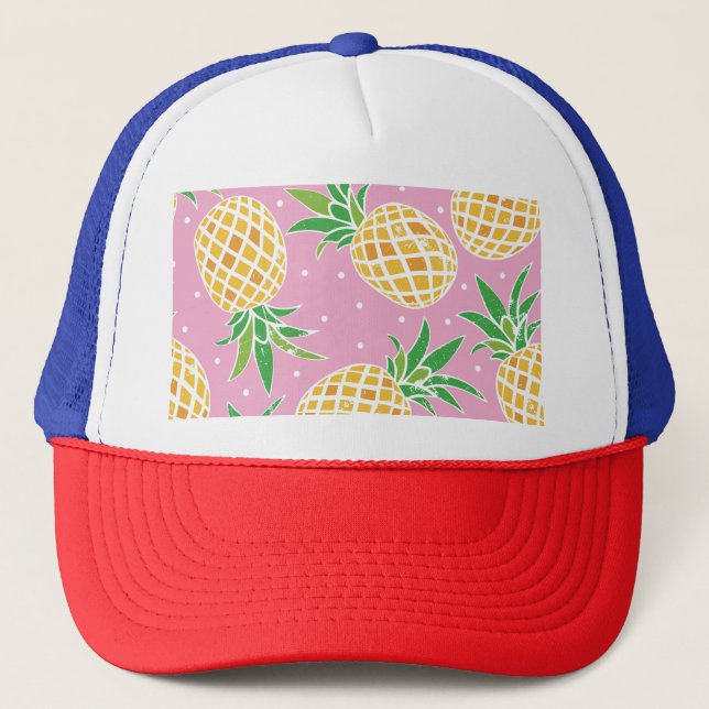 Ananas Paradise: Tropical Mönster Keps (Framsida)