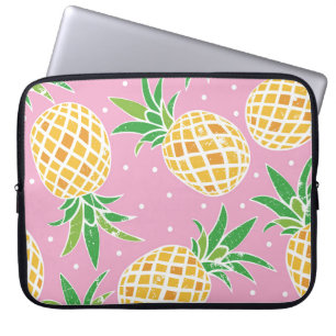 Ananas Paradise: Tropical Mönster Laptop Fodral