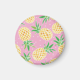 Ananas Paradise: Tropical Mönster Magnet