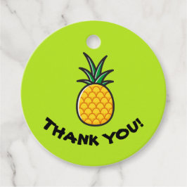 Ananas Personliga Tropiska Presentkort Gåvor Etiketter