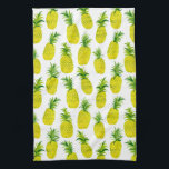 Ananas, roligt, vattenfärgad kökshandduk<br><div class="desc">Dekorera köket med den här roligten vattenfärgsskålen ananas handduk. Gör en underbar husuppvärmning eller en bröllop-gåva! Du kan anpassa den och även lägga till text. Kolla min butik för mycket mer färg och mönster!</div>
