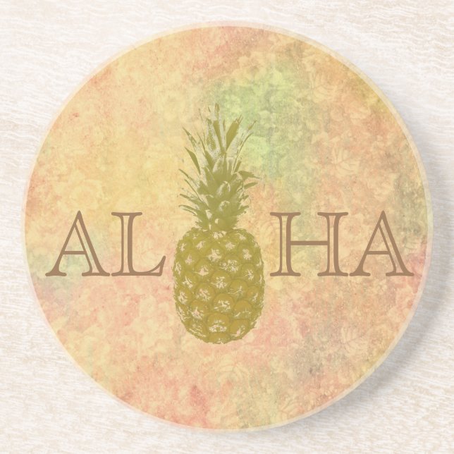Ananas sandsten Underlägg (Framsidan)