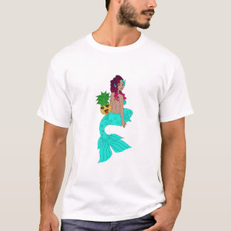 Ananas & sjöjungfru t shirt