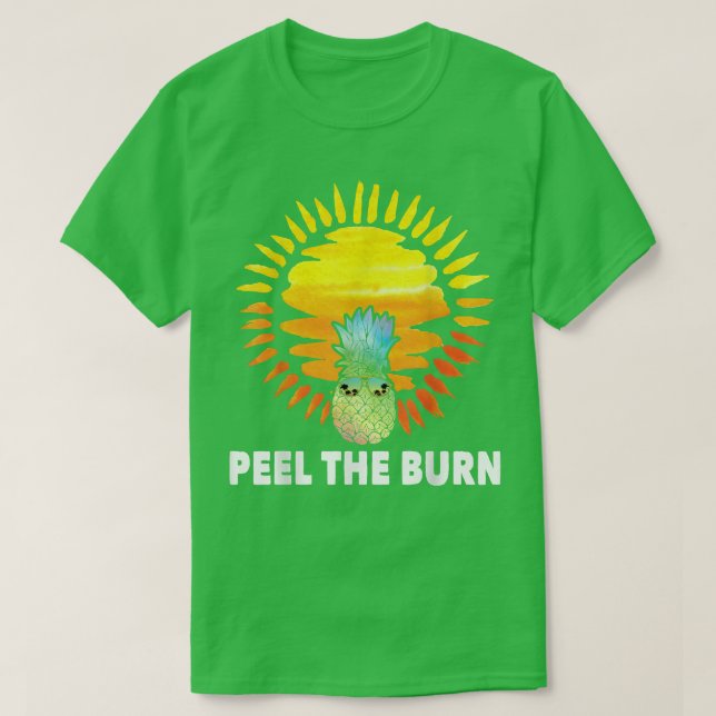Ananas - Skål för brinnen - Sunbad - Vegetaria T Shirt (Design framsida)
