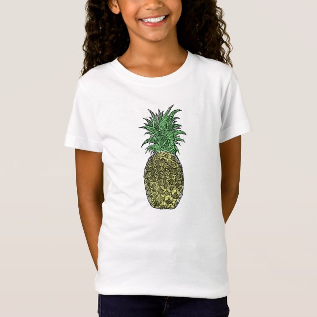 Ananas skissar tröja (Framsida)