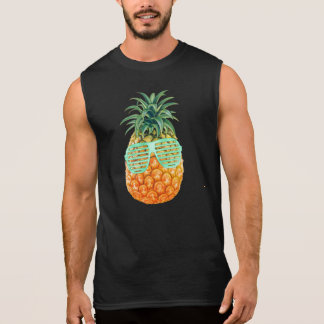 Ananas skuggar tanken ärmlös t-shirt