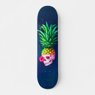 Ananas Skullstyrelsen Skateboard Bräda 21,5 Cm