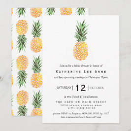 Ananas södra Inbjudningskort för möhippan