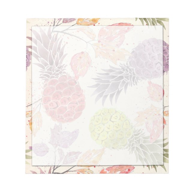 Ananas, sött par anteckningsblock (Framsida)