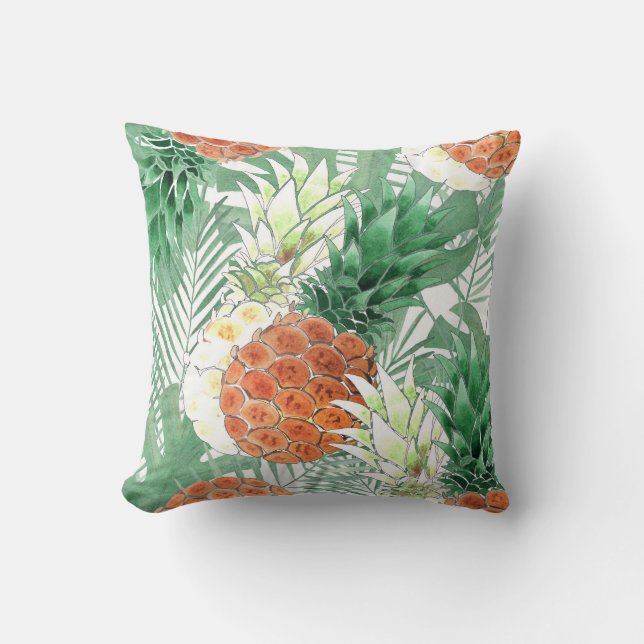 Ananas, sött par, frukt kudde (Framsida)