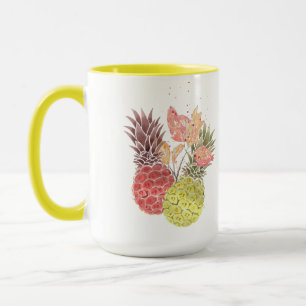 Ananas, sött par. mugg