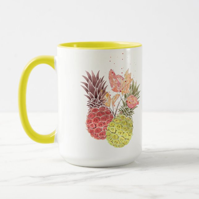 Ananas, sött par. mugg (Vänster)