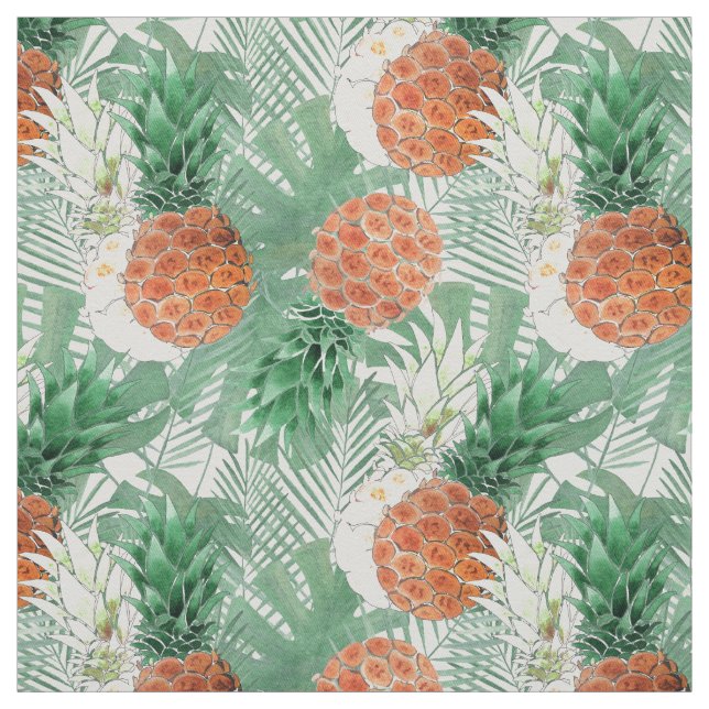 Ananas, sött par. tyg (Provkarta)