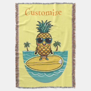 Ananas Surfer Rides a Wave Thunder_Cove Filt