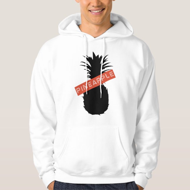 Ananas Sweatshirt Med Luva (Framsida)