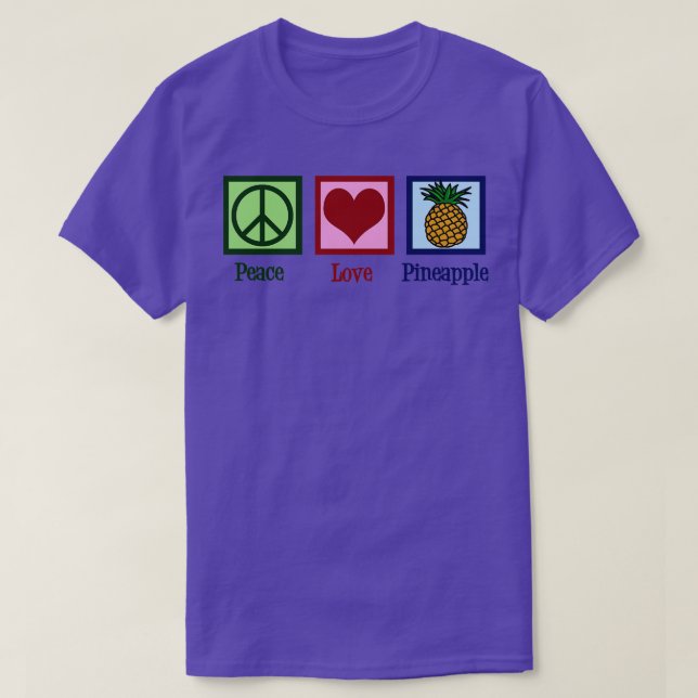 Ananas T Shirt (Design framsida)